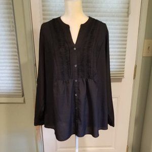 Dressy black blouse